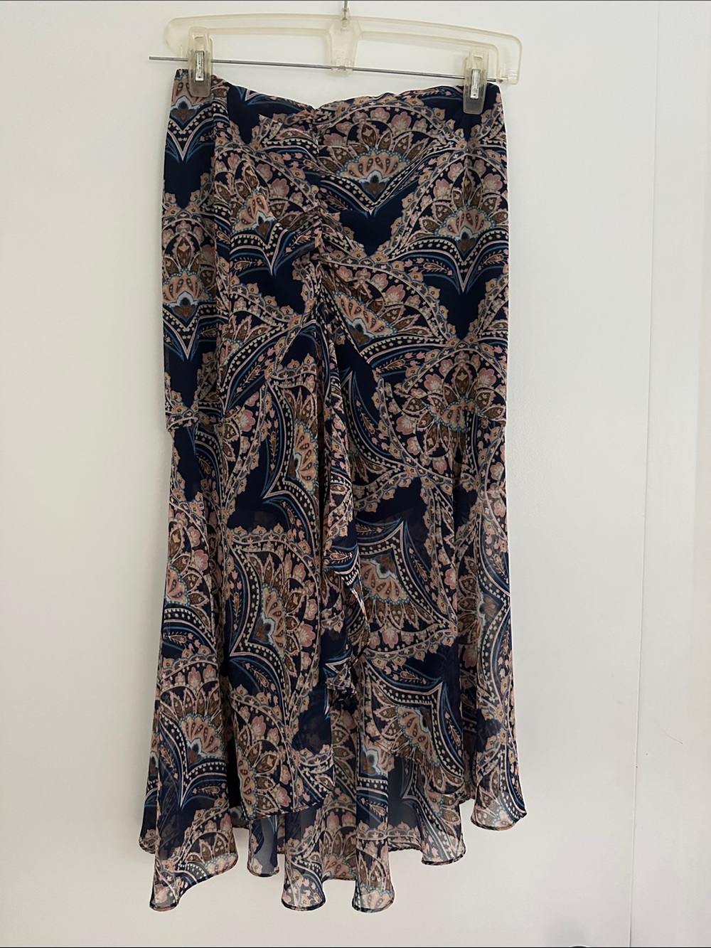 MISA Los Angeles Paisley Midi Skirt | Size Small